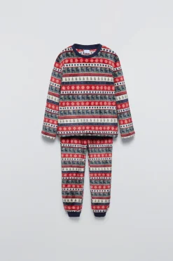 Niños ZARA 6 - 14 Años·Pijamas|6 - 14 Años·Pijamas<6-14 AÑOS/ PIJAMA POLAR GRECA