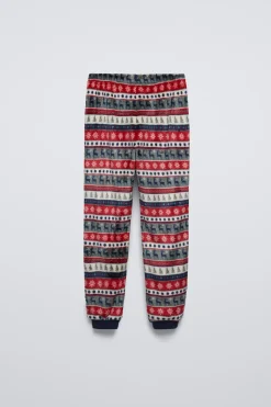 Niños ZARA 6 - 14 Años·Pijamas|6 - 14 Años·Pijamas<6-14 AÑOS/ PIJAMA POLAR GRECA