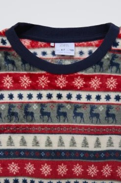 Niños ZARA 6 - 14 Años·Pijamas|6 - 14 Años·Pijamas<6-14 AÑOS/ PIJAMA POLAR GRECA