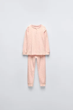 Niños ZARA 1½ - 6 Años·Pijamas<2-6 AÑOS/ PIJAMA RIB LACITOS
