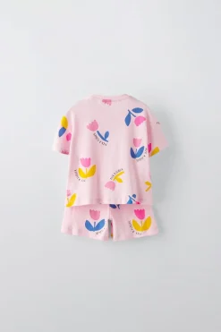 Niños ZARA 1½ - 6 Años·Pijamas|1½ - 6 Años·Pijamas<2-6 AÑOS/ PIJAMA TULIPANES