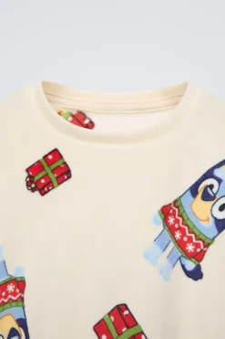 Niños ZARA 1½ - 6 Años·Licencias|1½ - 6 Años·Pijamas<2-6 AÑOS/ PIJAMA VELOUR BLUEY © LUDO STUDIO