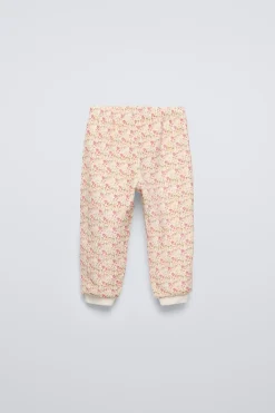 Niños ZARA 1½ - 6 Años·Pijamas<2-6 AÑOS/ PIJAMA VELOUR FLORES