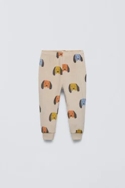 Niños ZARA 1½ - 6 Años·Pijamas|1½ - 6 Años·Pijamas<2-6 AÑOS/ PIJAMA VELOUR PERROS