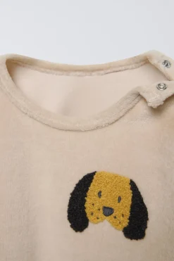 Niños ZARA 1½ - 6 Años·Pijamas|1½ - 6 Años·Pijamas<2-6 AÑOS/ PIJAMA VELOUR PERROS