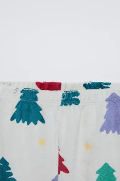 Niños ZARA 1½ - 6 Años·Pijamas|1½ - 6 Años·Pijamas<2-6 AÑOS/ PIJAMA VELOUR ÁRBOLES