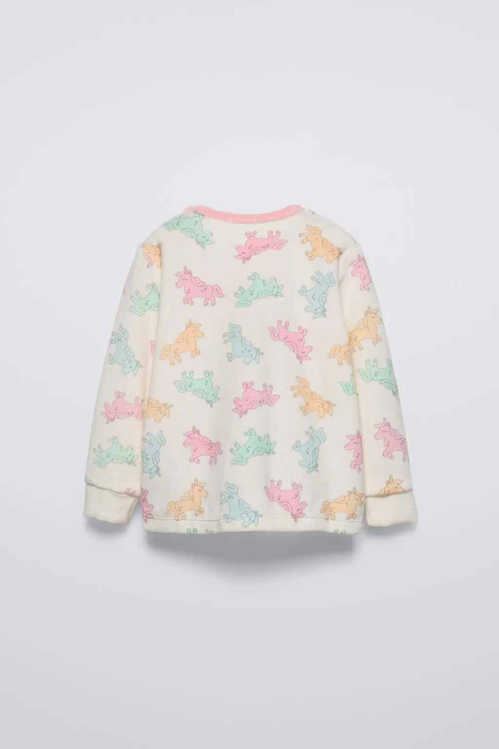 Niños ZARA 1½ - 6 Años·Pijamas<2-6 AÑOS/ PIJAMA VELOUR UNICORNIOS