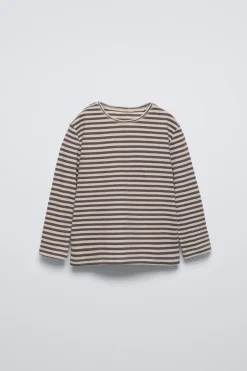 Niños ZARA 1½ - 6 Años·Pijamas|1½ - 6 Años·Pijamas<2-6 AÑOS/PIJAMA RAYAS CON BOLSA