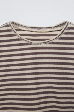 Niños ZARA 1½ - 6 Años·Pijamas|1½ - 6 Años·Pijamas<2-6 AÑOS/PIJAMA RAYAS CON BOLSA