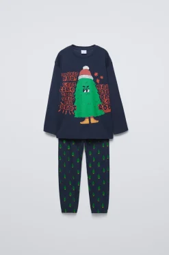 Niños ZARA 6 - 14 Años·Pijamas|6 - 14 Años·Pijamas<6-14 AÑOS/PIJAMA ÁRBOL