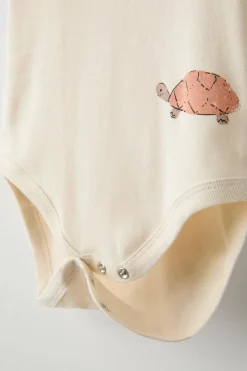 Niños ZARA 1½ - 6 Años·Ropa Interior / Calcetines|1½ - 6 Años·Ropa Interior / Calcetines<1 MESES - 3 AÑOS/ PACK CINCO BODIES ANIMALITOS