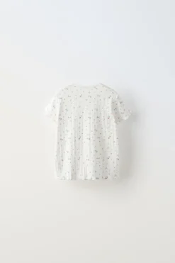 Niños ZARA 1½ - 6 Años·Pijamas<18 MESES - 6 AÑOS/ PIJAMA CALADOS FLORECITAS