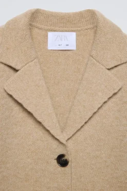 Niños ZARA 6 - 14 Años·Abrigos|6 - 14 Años·Punto<ABRIGO 100% LANA