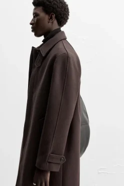 Clearance ABRIGO 100% LANA Hombre Cazadoras|Abrigos / Gabardinas