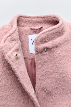 Niños ZARA 6 - 14 Años·Abrigos<ABRIGO BOMBER PAÑO