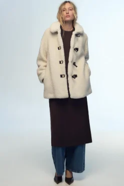 Best ABRIGO BORREGUILLO ALAMARES Mujer Abrigos / Anoraks