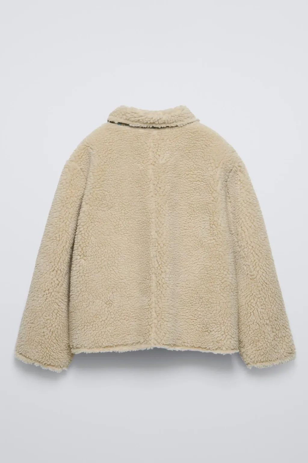 Niños ZARA 6 - 14 Años·Abrigos<ABRIGO BORREGUILLO DOBLE FAZ