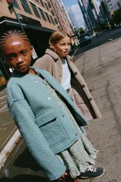 Niños ZARA 6 - 14 Años·Abrigos<ABRIGO BORREGUILLO DOBLE FAZ