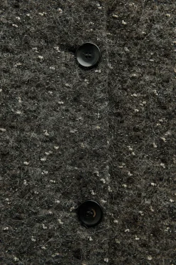 Best ABRIGO BOUCLÉ CON LANA MANTECO ZW COLLECTION Mujer Abrigos / Anoraks