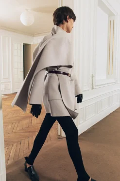 Hot ABRIGO BUFANDA CON LANA ZW COLLECTION Mujer Abrigos / Anoraks