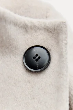 Hot ABRIGO BUFANDA CON LANA ZW COLLECTION Mujer Abrigos / Anoraks