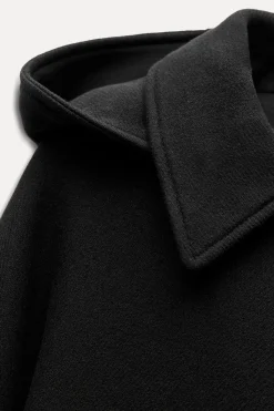 Online ABRIGO CAPA MEZCLA LANA ZW COLLECTION Mujer Abrigos / Anoraks