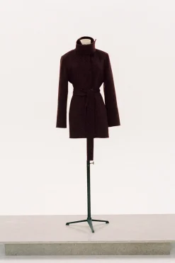 Clearance ABRIGO CINTURÓN CON LANA ZW COLLECTION Mujer Abrigos / Anoraks