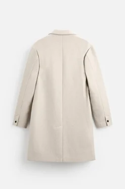 Best ABRIGO CON LANA Hombre Cazadoras|Abrigos / Gabardinas