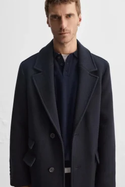 Best ABRIGO CON LANA Hombre Cazadoras|Abrigos / Gabardinas