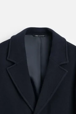 Best ABRIGO CON LANA Hombre Cazadoras|Abrigos / Gabardinas