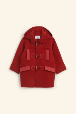 Niños ZARA 6 - 14 Años·Abrigos<ABRIGO CON LANA ALAMARES LIMITED EDITION