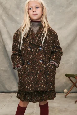Niños ZARA 6 - 14 Años·Abrigos<ABRIGO CON LANA ANIMAL PRINT LIMITED EDITION