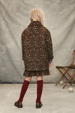 Niños ZARA 6 - 14 Años·Abrigos<ABRIGO CON LANA ANIMAL PRINT LIMITED EDITION