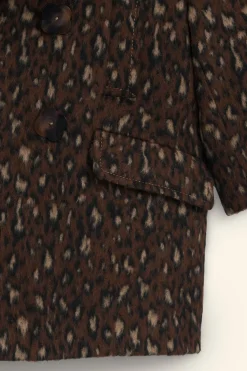 Niños ZARA 6 - 14 Años·Abrigos<ABRIGO CON LANA ANIMAL PRINT LIMITED EDITION