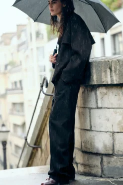 Sale ABRIGO CORTO CON LANA ZW COLLECTION Mujer Abrigos / Anoraks