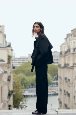 Sale ABRIGO CORTO CON LANA ZW COLLECTION Mujer Abrigos / Anoraks