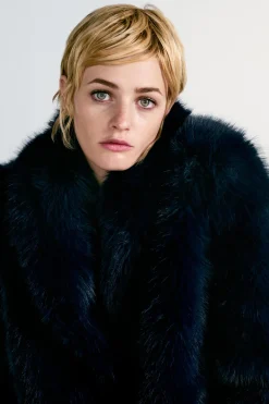 Best ABRIGO CORTO EFECTO PELO Mujer Abrigos / Anoraks