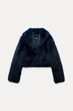 Best ABRIGO CORTO EFECTO PELO Mujer Abrigos / Anoraks