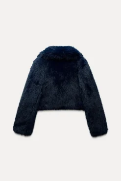 Best ABRIGO CORTO EFECTO PELO Mujer Abrigos / Anoraks