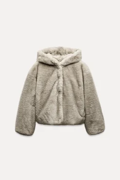 Discount ABRIGO CORTO EFECTO PELO Mujer Abrigos / Anoraks