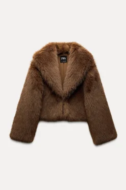 Best ABRIGO CORTO EFECTO PELO Mujer Abrigos / Anoraks