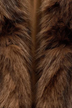 Best ABRIGO CORTO EFECTO PELO Mujer Abrigos / Anoraks