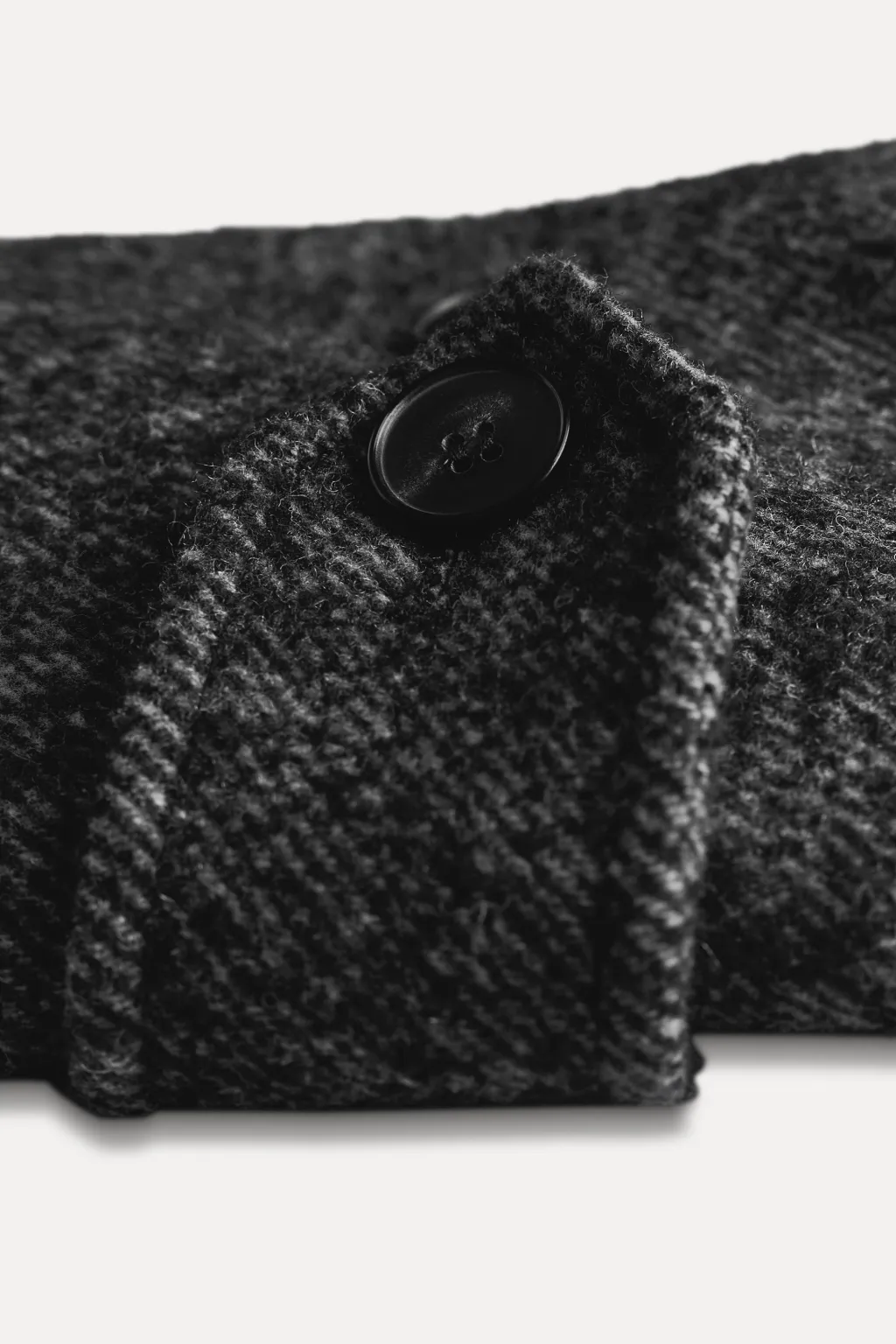 Outlet ABRIGO CORTO ESPIGA CON LANA ZW COLLECTION Mujer Abrigos / Anoraks