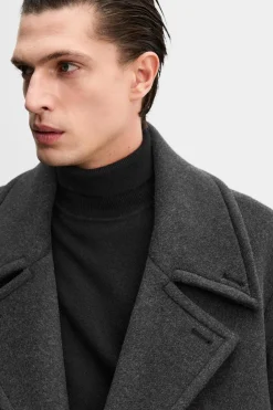 Clearance ABRIGO CORTO MEZCLA LANA Hombre Cazadoras|Abrigos / Gabardinas