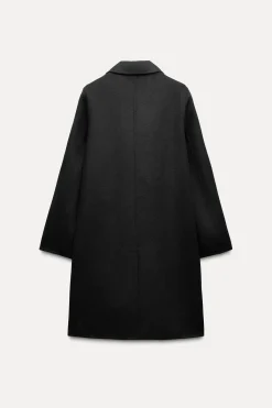 Best ABRIGO CRUZADO CON LANA Mujer Abrigos / Anoraks