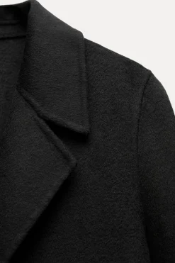 Best ABRIGO CRUZADO CON LANA Mujer Abrigos / Anoraks