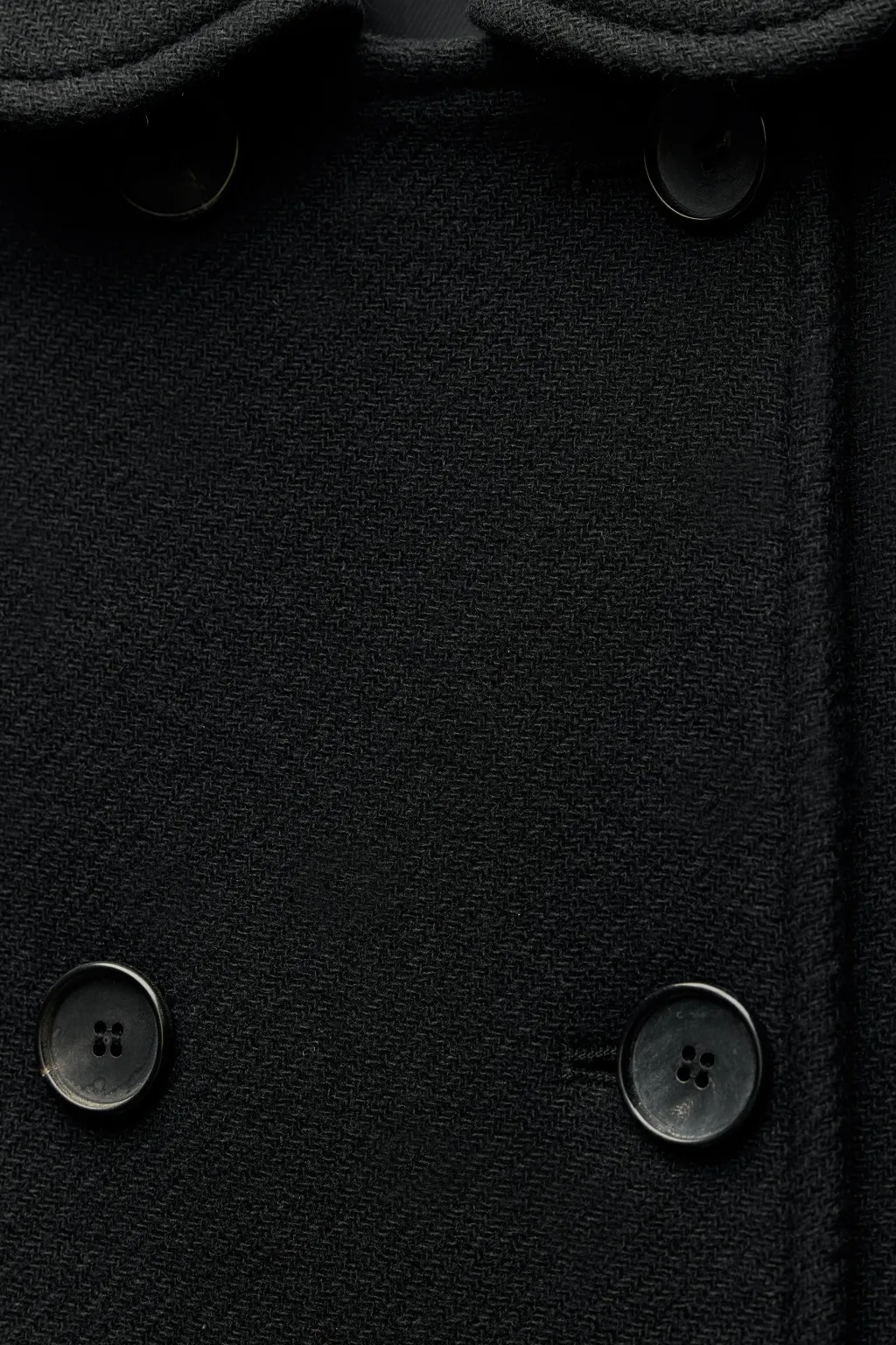 Discount ABRIGO CRUZADO CON LANA Mujer Abrigos / Anoraks