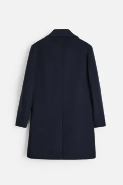 Discount ABRIGO CRUZADO MEZCLA LANA Hombre Cazadoras|Abrigos / Gabardinas