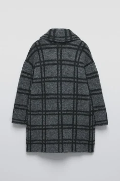 Niños ZARA 6 - 14 Años·Abrigos|6 - 14 Años·Punto<ABRIGO CUADROS