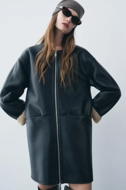 Online ABRIGO DOBLE FAZ ZW COLLECTION Mujer Abrigos / Anoraks